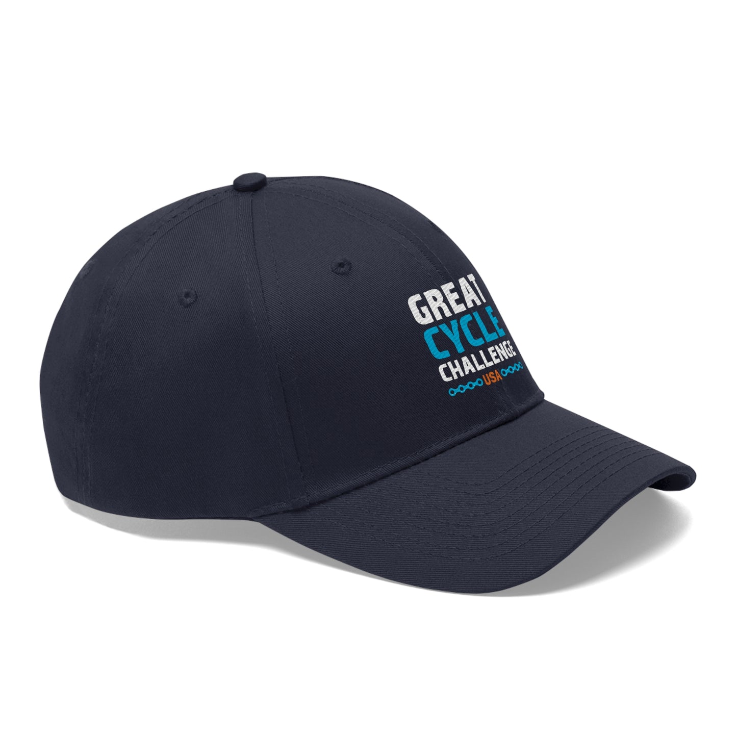 Unisex Twill Hat - Great Cycle Challenge USA