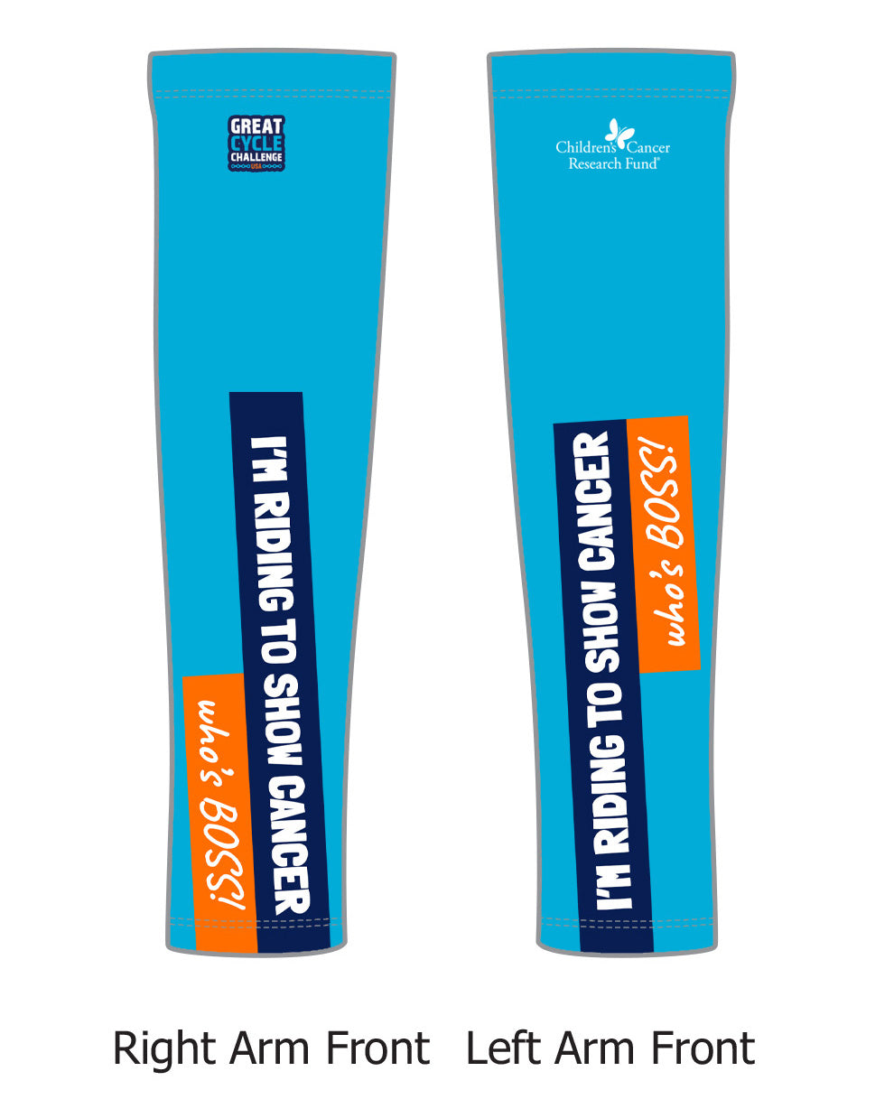 Sun Sleeves - Show Cancer Who's Boss!