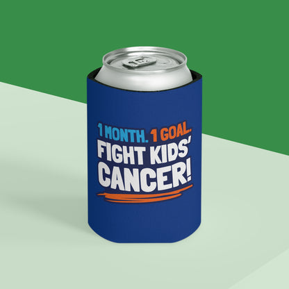 Can Cooler - 1 Month. 1 Goal. Fight Kids' Cancer!