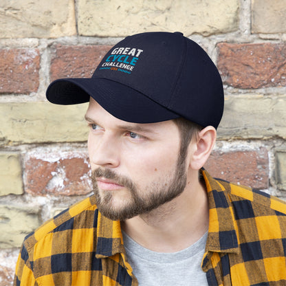 Unisex Twill Hat - Great Cycle Challenge USA