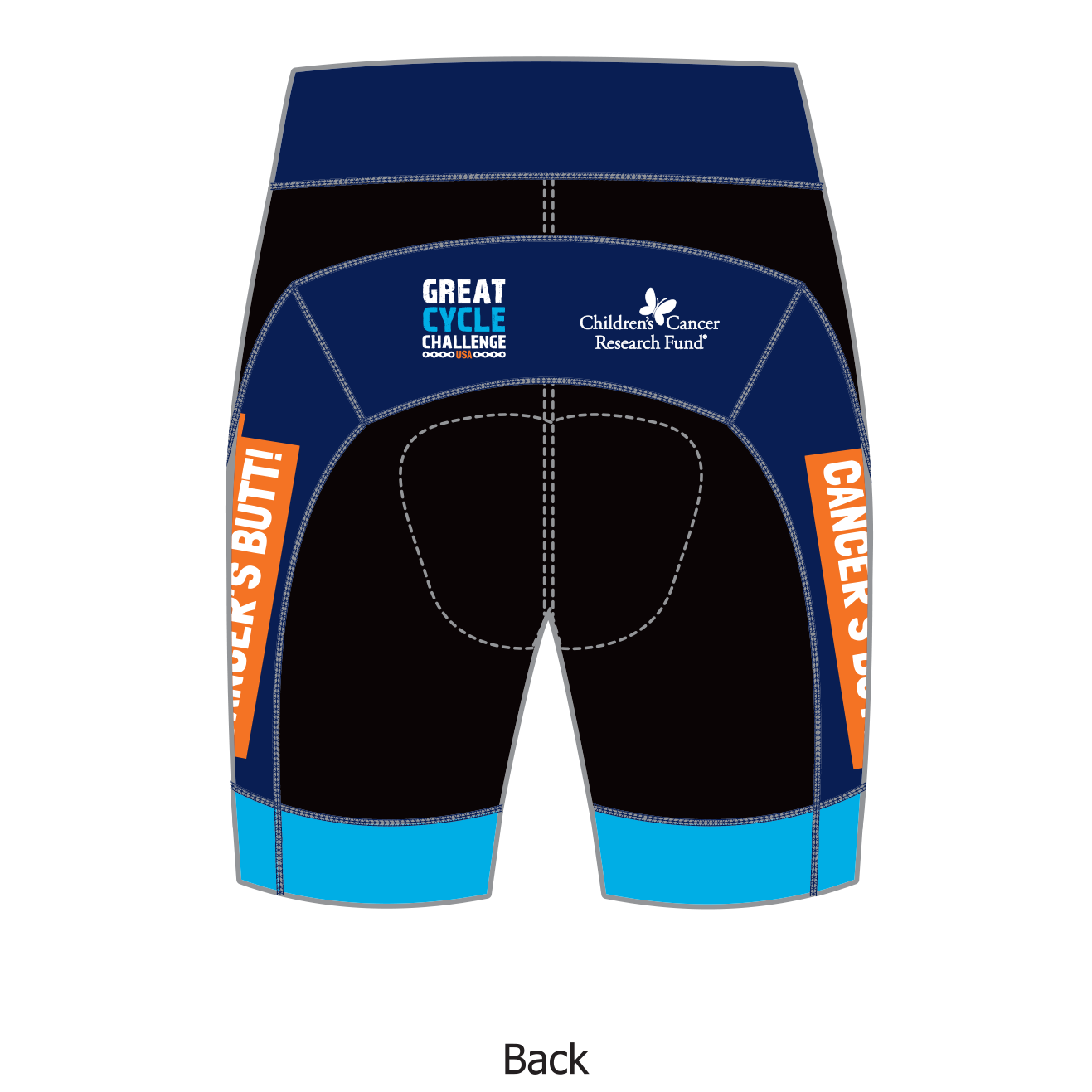 Cycling shorts - I'm Riding to Kick Cancer's Butt!