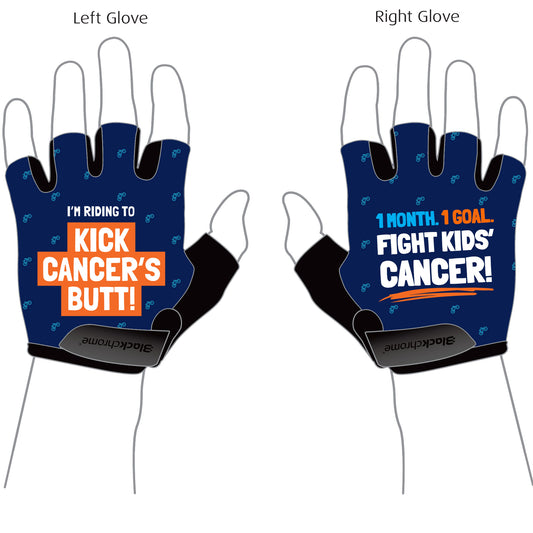 Cycling Gloves - I'm Riding to Kick Cancer's Butt!