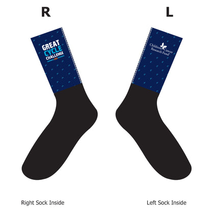 Socks - I'm Riding to Kick Cancer's Butt!