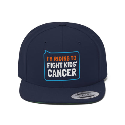 Unisex Hat - I'm Riding to Fight Kids' Cancer!